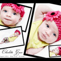 Charlotte One month Collage