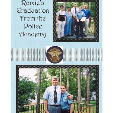 Ramie&#039;s Police Academy graduation