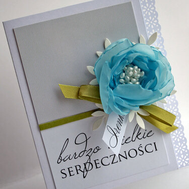 a rose card for Irenka