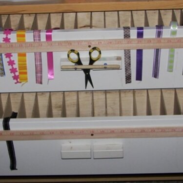 Ribbon Drawers from front