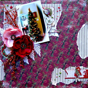Christmas Greetings &quot;C&#039;est Magnifique Dec Kit&quot; DT