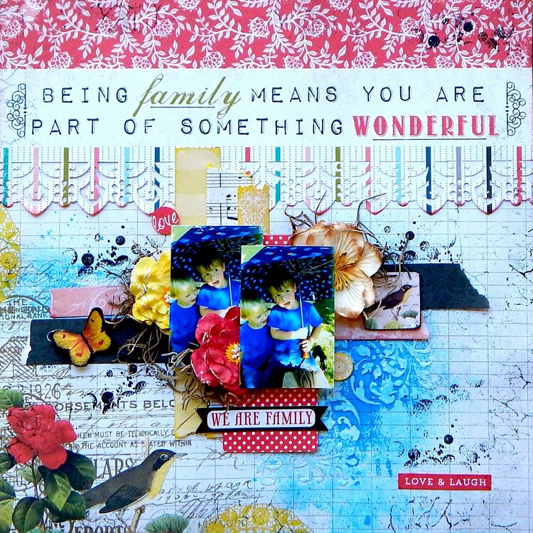 Being Family ~ My Creative Scrapbook September LE Kit