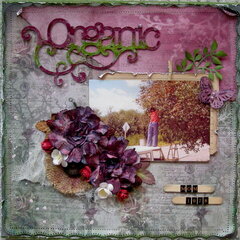 Organic ** Scrap That! July Kit Reveal ** Summer in My Garden