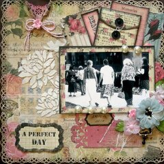 A Perfect Day ~ Scrap That! February Kit Reveal ~ With Love ~