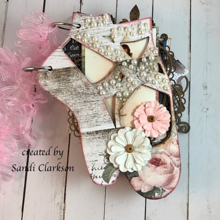 Ballet mini album ~ Creative Embellishments