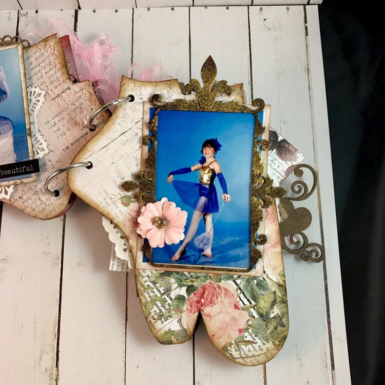 Ballet mini album ~ Creative Embellishments
