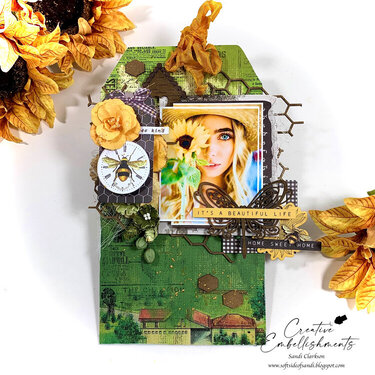 Bee Kind ~ Altered Tag for Creative Embellishments