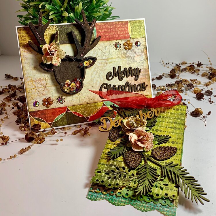 Christmas Card and Tag Set