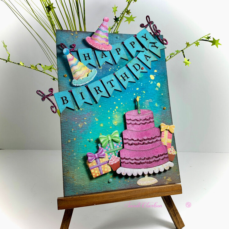 Happy Birthday card for Creative Embellishments