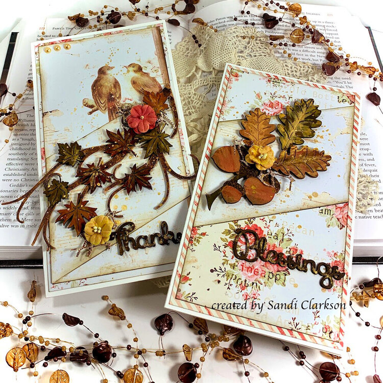 Fall Cards ~ Creative Embellishments