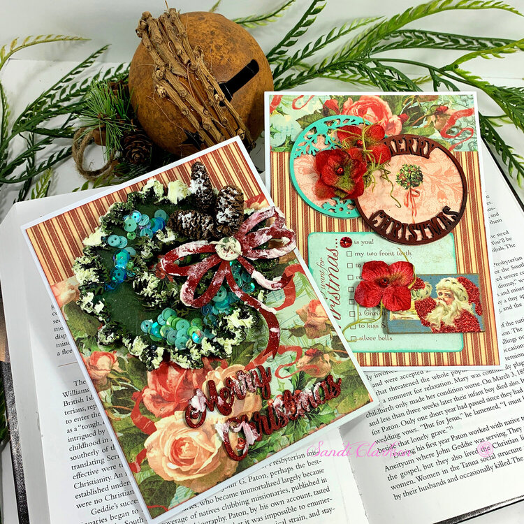 Christmas Cards ~ Creative Embellishments