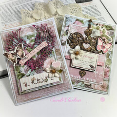 Romantic Cards ~ Creative Embellishments