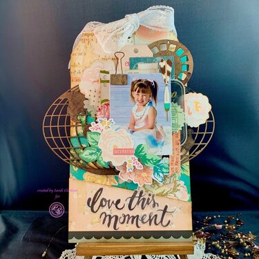 Love this moment ~ Creative Embellishments