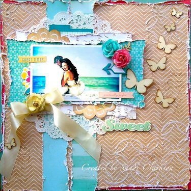 Sweet ~ My Creative Scrapbook April Limited Edition Kit