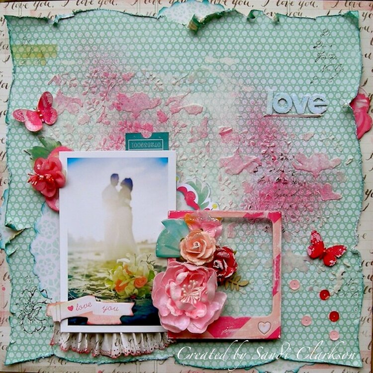 Love ~ My Creative Scrapbook April Limited Edition Kit