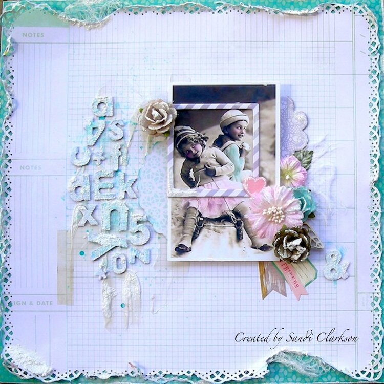 Forever Friends ~ My Creative Scrapbook April Limited Edition Kit