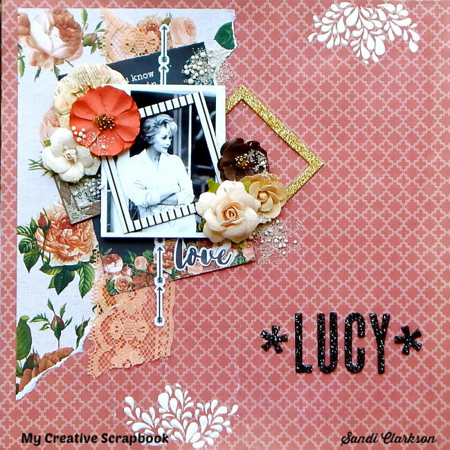 Lucy ~ My Creative Scrapbook LE Kit, July