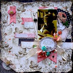 I Love You "My Creative Scrapbook March Limited Edition Kit"