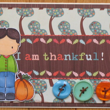 I am thankful!