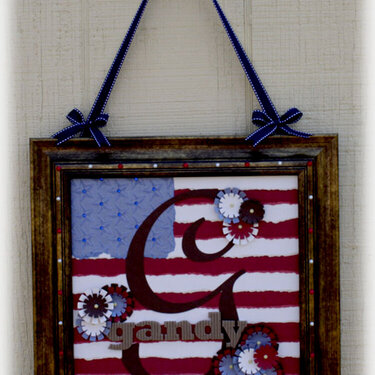 Altered Frame for 4th of July