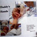 Daddy's hands