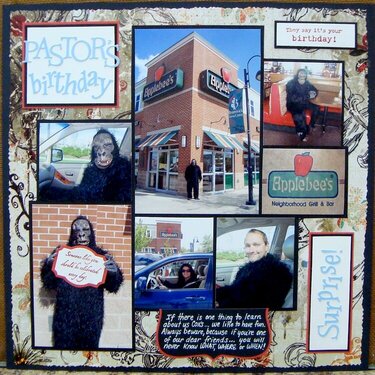 Gemls Scrap Book: Pastors Birthday Surprise (page 11)