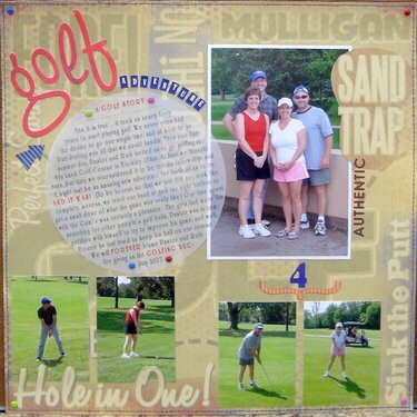 Gemls Scrap Book: Golf Adventure (page 19)