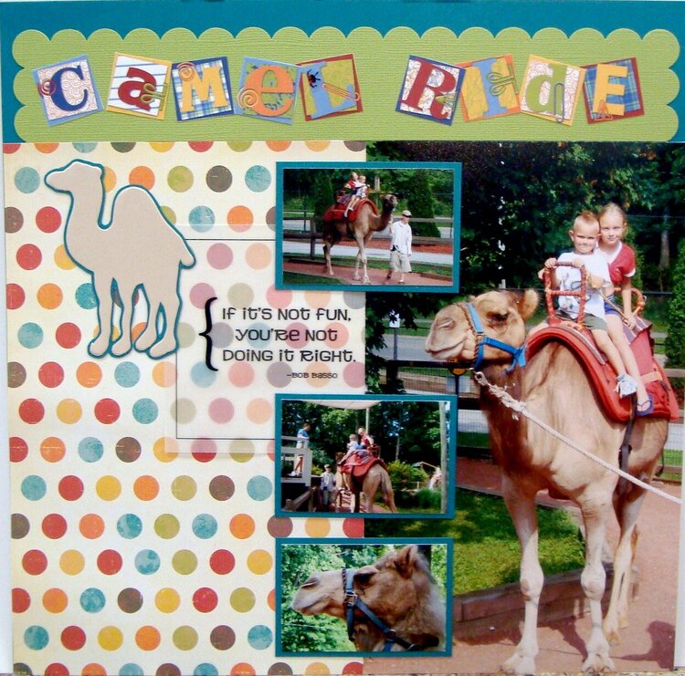 2008-07 Camel Ride