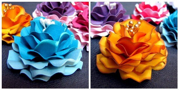 Ruffled Flower Tutorial