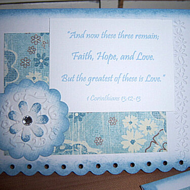 Faith, Hope and Love card