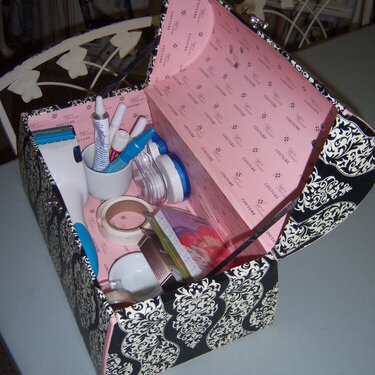 storage for my glue and tape and stuff that sticks