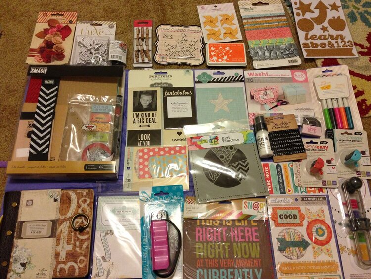 National Scrapbook Day 2013 prize
