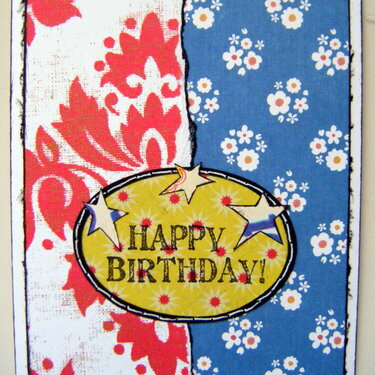 Lily Bee Happy Birthday Card