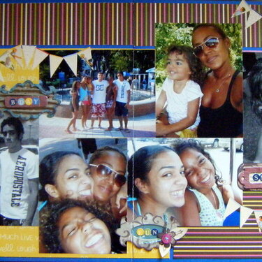 Six Flags MD- Double Page