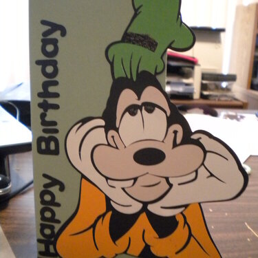 goffy birthday card