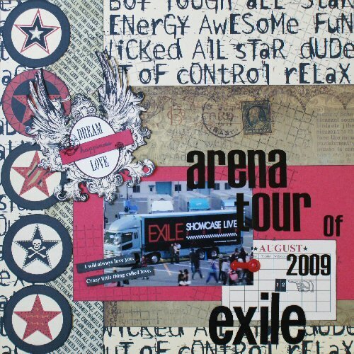 arena tour of EXILE
