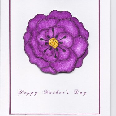 Mother&#039;s day card for NSBD challenge