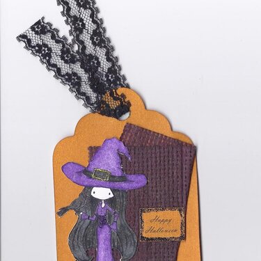 Haloween Tag Front