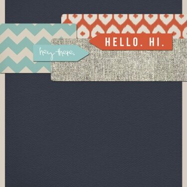 Hello.  Hi.  - digital card