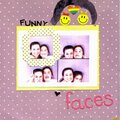 "Funny Faces" (By Madison - Age 7)