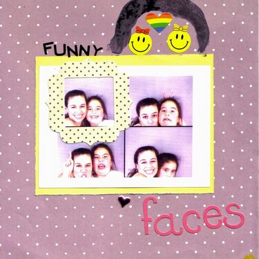 &quot;Funny Faces&quot; (By Madison - Age 7)
