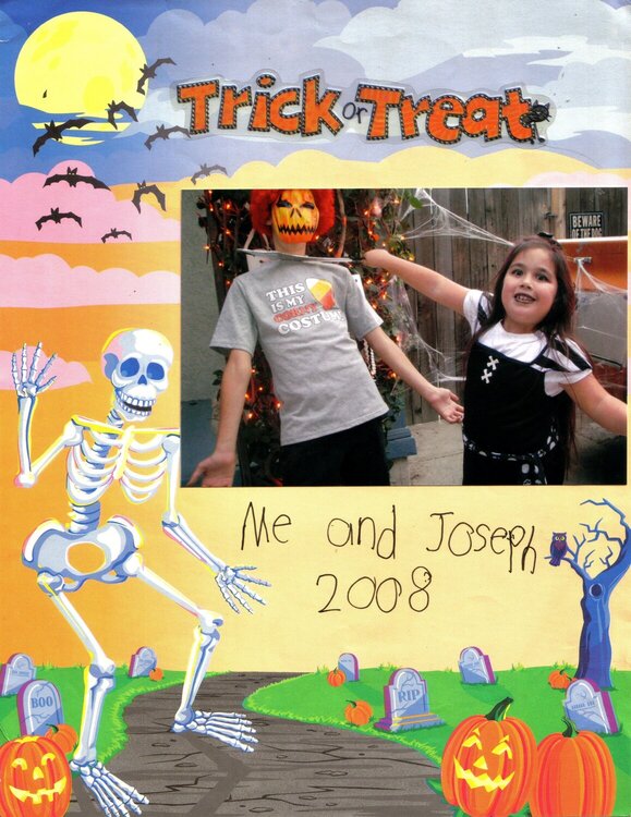 &quot;Trick or Treat&quot; (By Madison - Age 7)