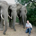 3 Eles and Graham pose for photo