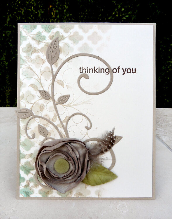 thinking of you card