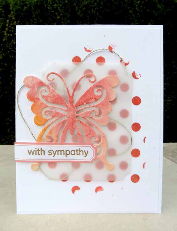 sympathy card