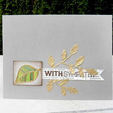 sympathy card