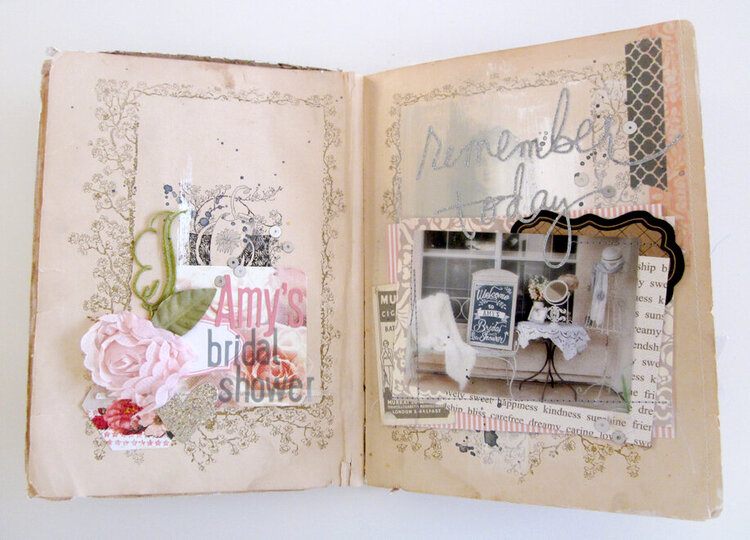 Bridal Shower Altered Book