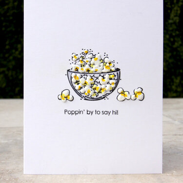 Popcorn card