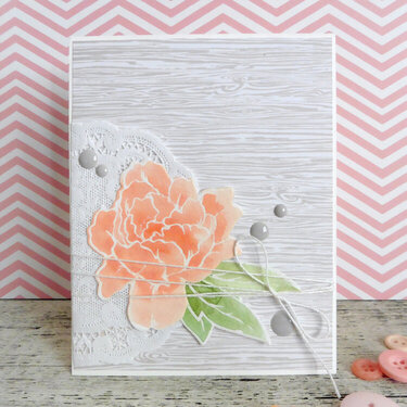 Flower card