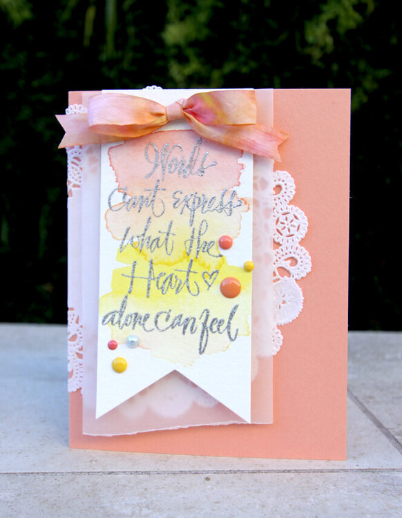 Sympathy card